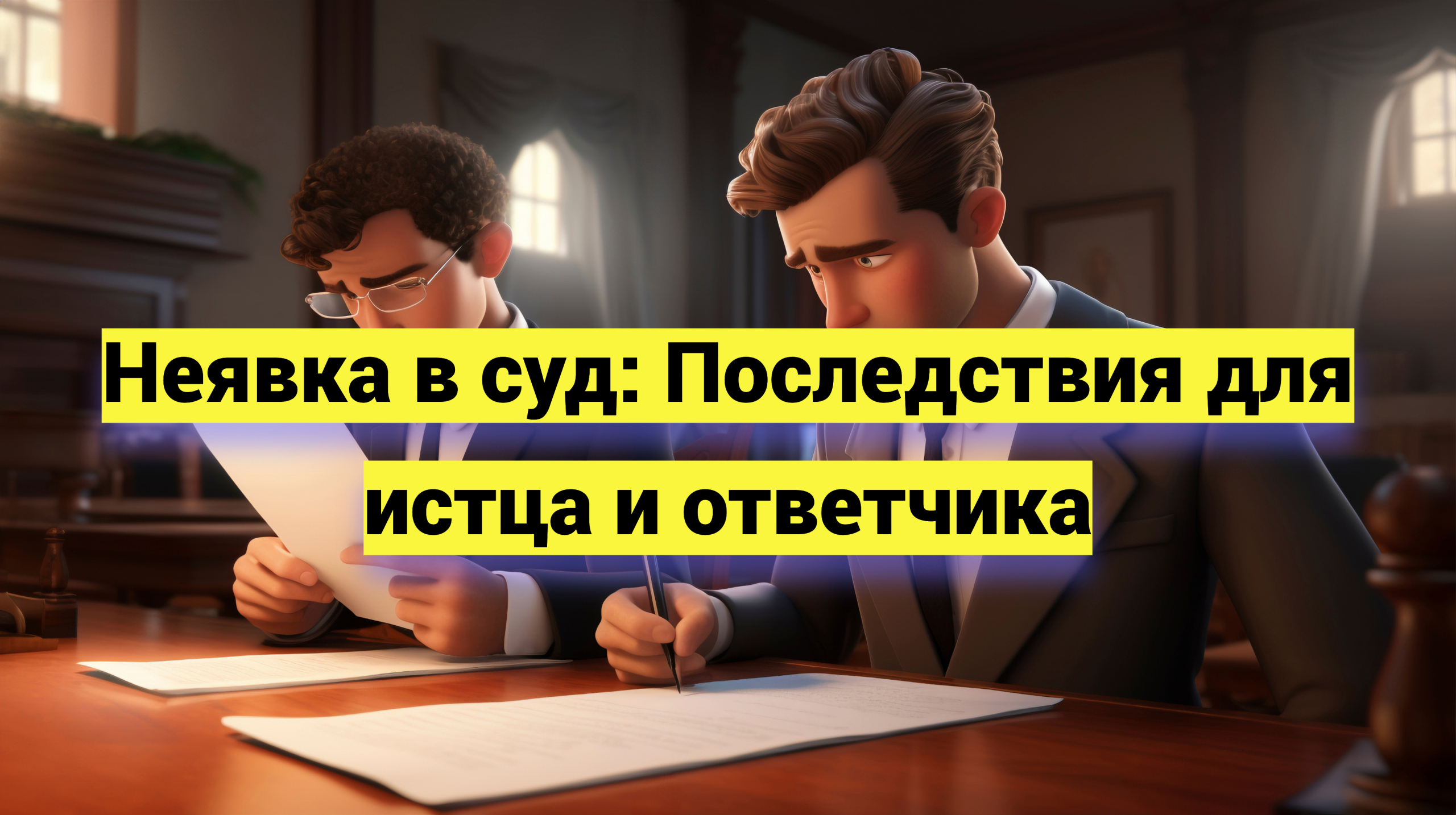 Неявка в суд: последствия для истца и ответчика