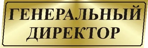 И если имя тебе - генеральный директор...