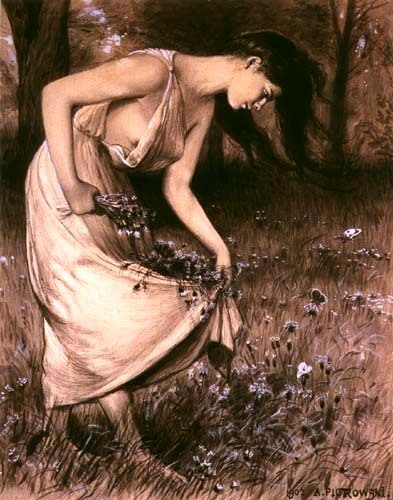 Однажды ранней он весной! К деревьям сыпал перегной! Рифмоплетство.