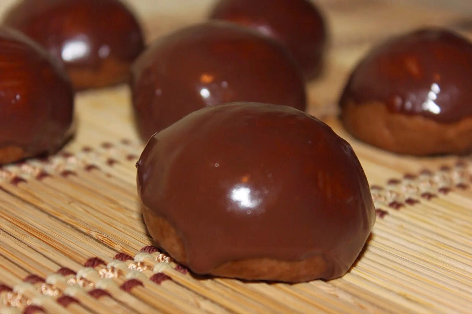 Пряник с мармеладом и шоколадной глазурью 🍫🍭