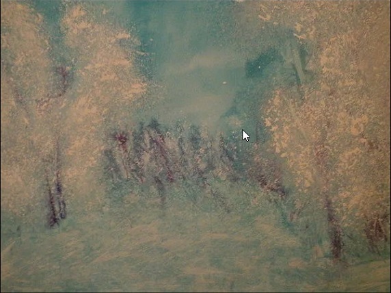 🎨🎨🎨Вернисаж от Валентины. Акварель, "Метель в Забайкалье". Месяц март. Акварель "Багульник"