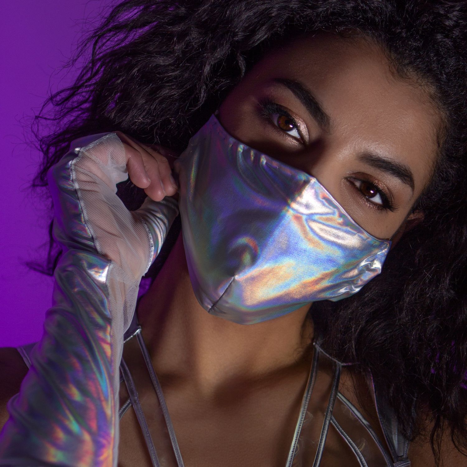 Маска будущего: Дышите Свободно и Стильно с Серебряной Защитой! 😷✨