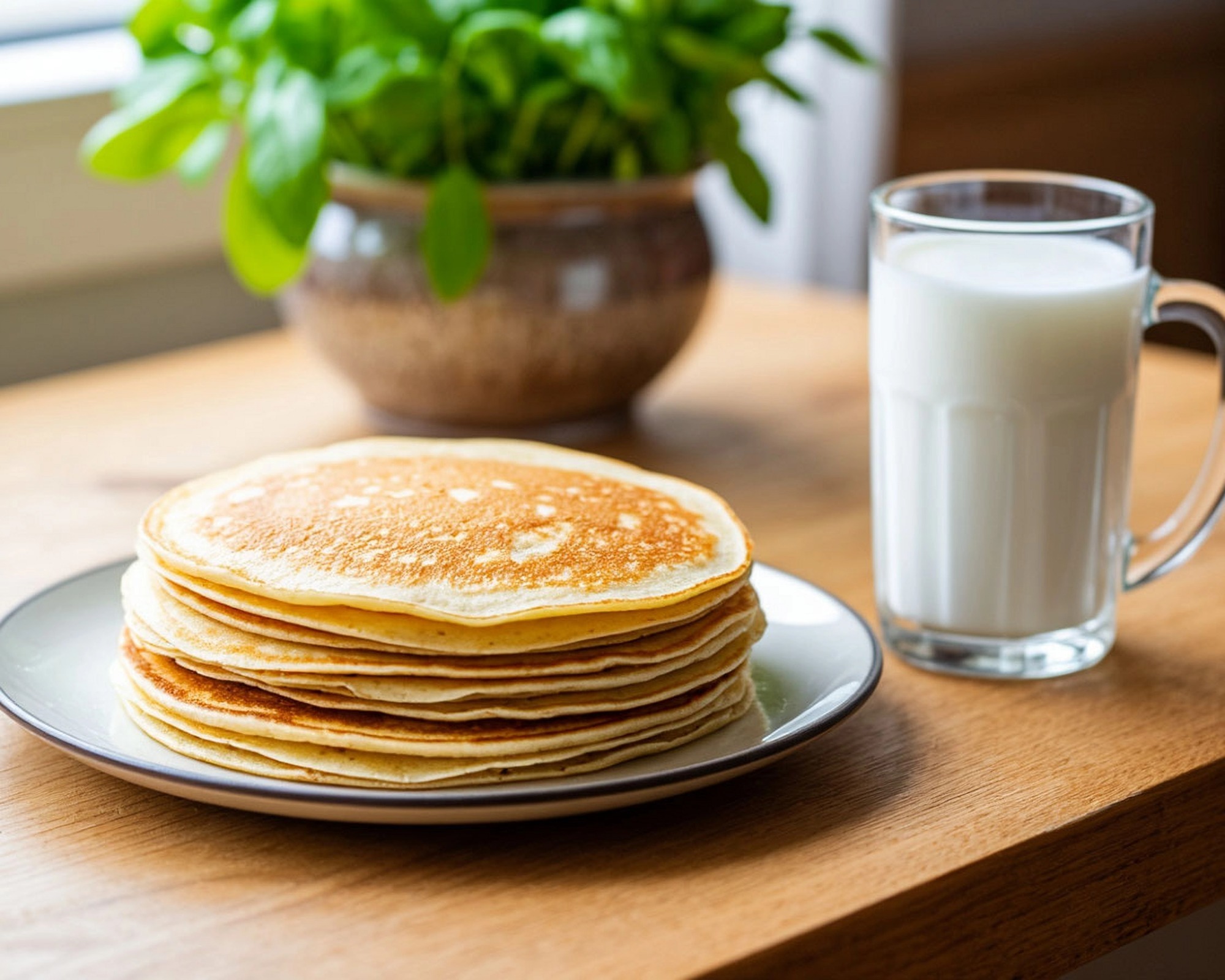 Блины на кефире с кипятком: тонкие, нежные и идеальные для детей! 🥞🥛🧸