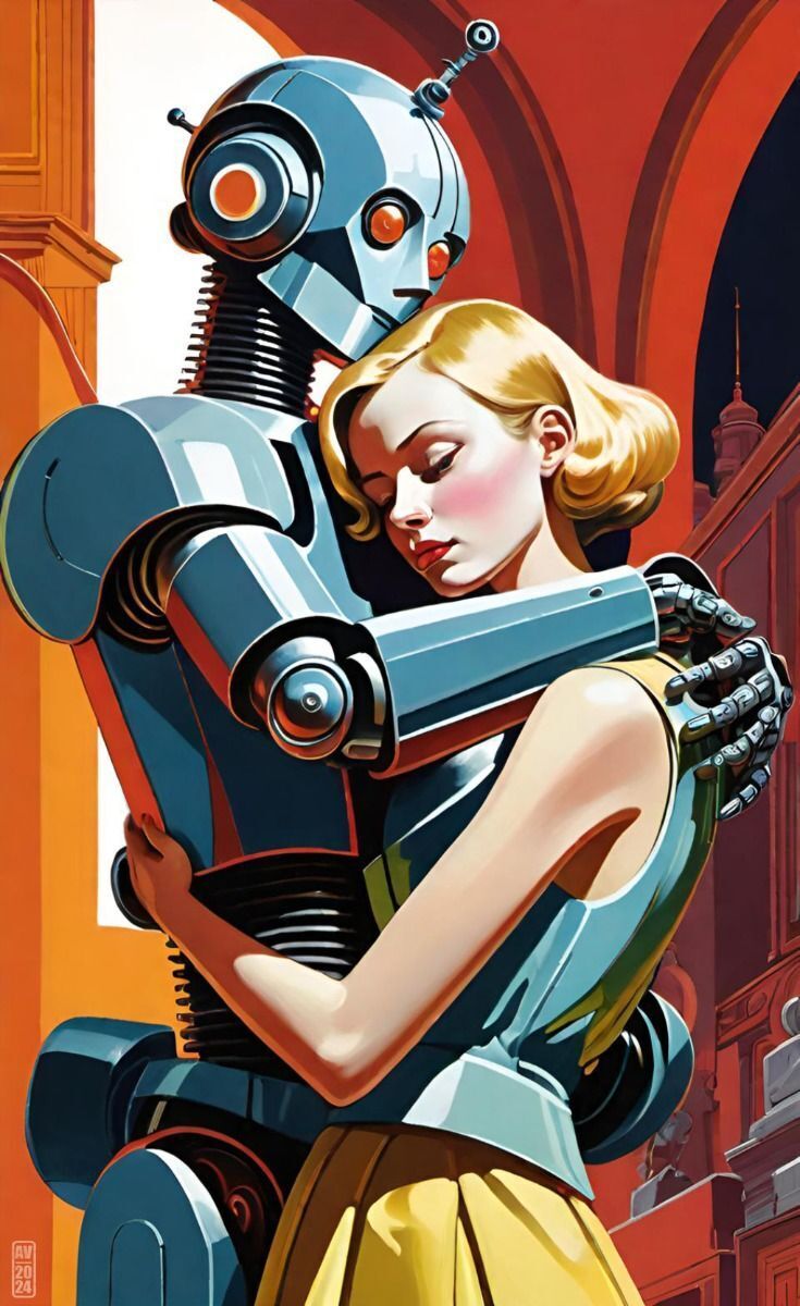 🔥🔥🔥Мы превратимся в цифровых «двойников»? Слияние ИИ и человека? Пушкин сказал: Нет, весь я не умру. Мне идея нравится. Во, наворотила бабка-а-а-а