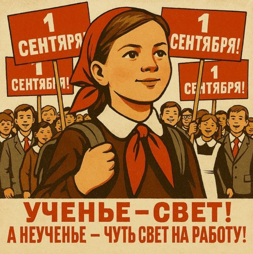 Весёлые картинки про 1 сентября