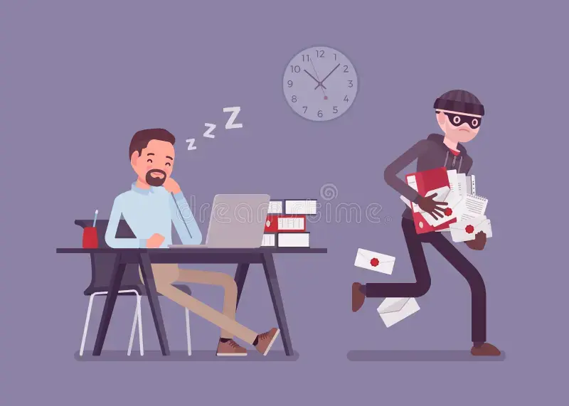 Похитительница документов