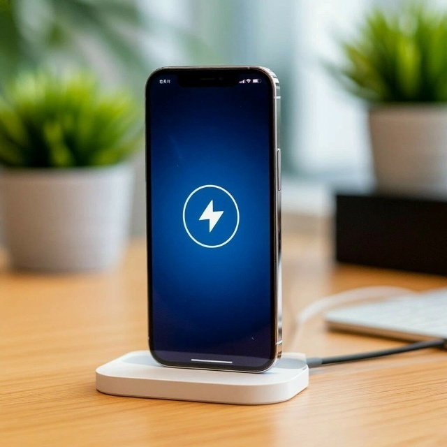 Как сказать на немецком "У меня села зарядка."?