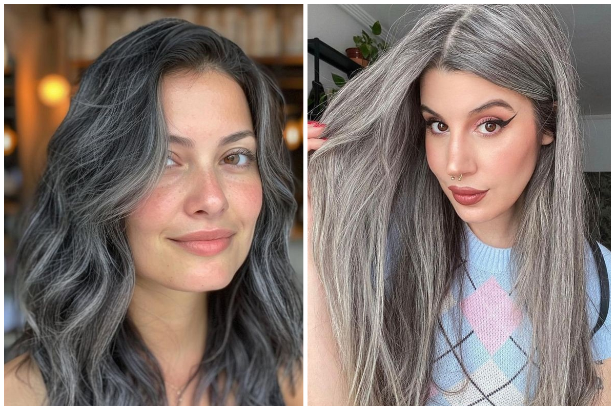 Решила отращивать волосы с сединой и не травить себя аммиачными красками: мой путь, часть 1