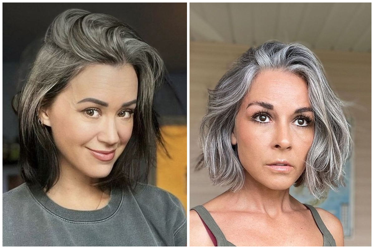 Решила отращивать волосы с сединой и не травить себя аммиачными красками: мой путь, часть 1