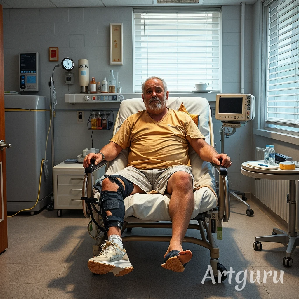 Мужчина обратился в больницу с болью в ноге, но в итоге ему ампутировали обе: теперь он при смерти