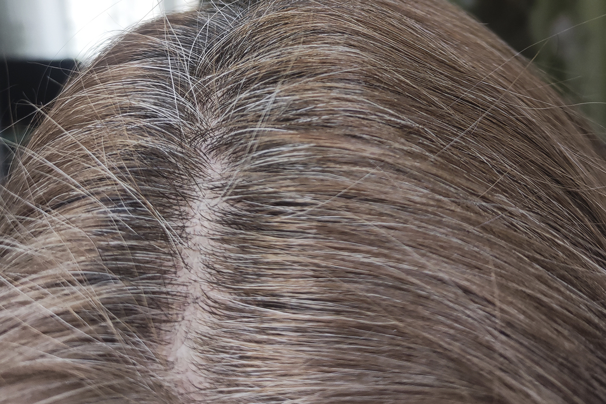 Мой путь отращивания волос сединой: часть 2. Не крашу волосы краской 2,5 месяца