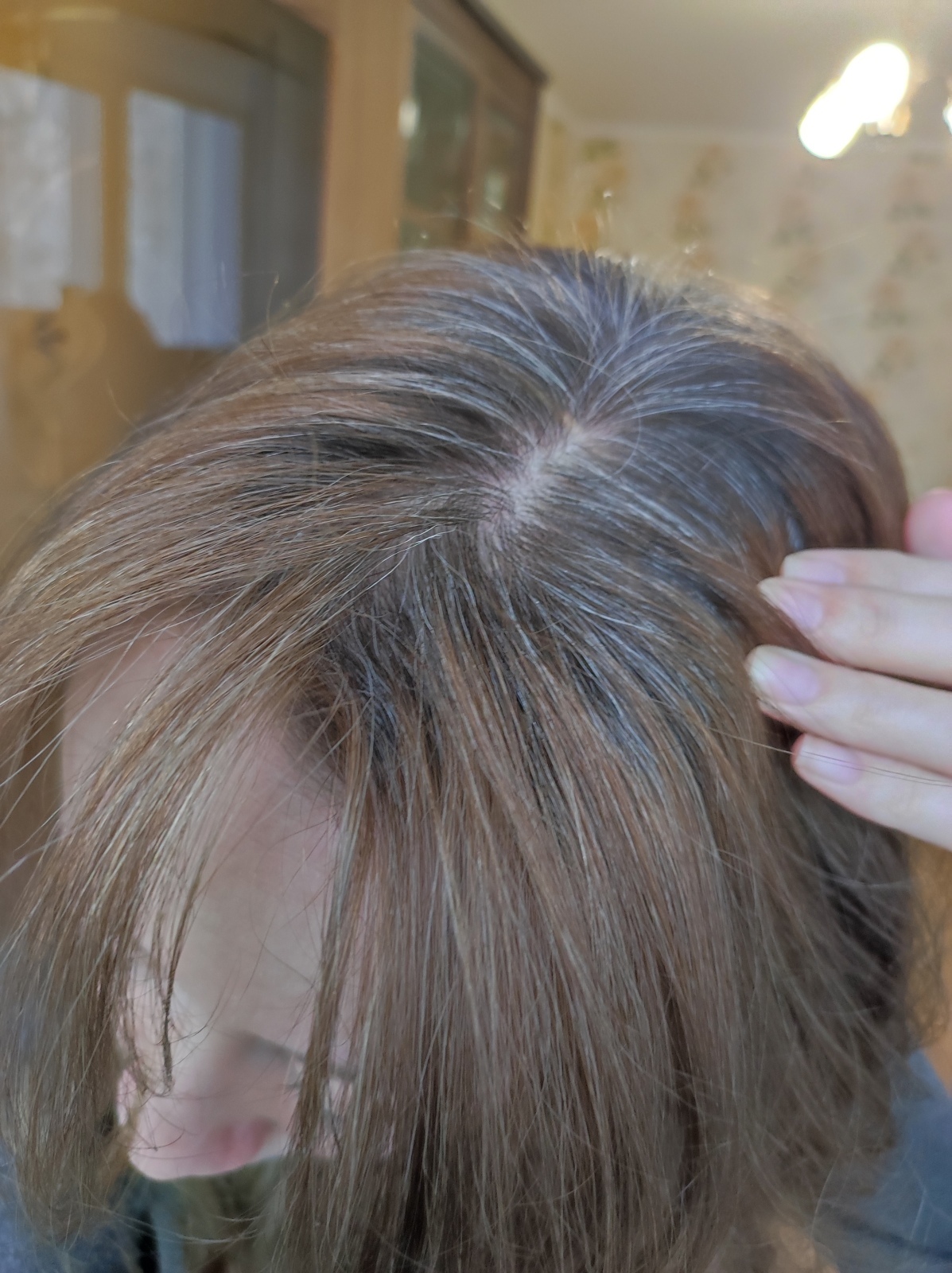 Мой путь отращивания волос сединой: часть 2. Не крашу волосы краской 2,5 месяца