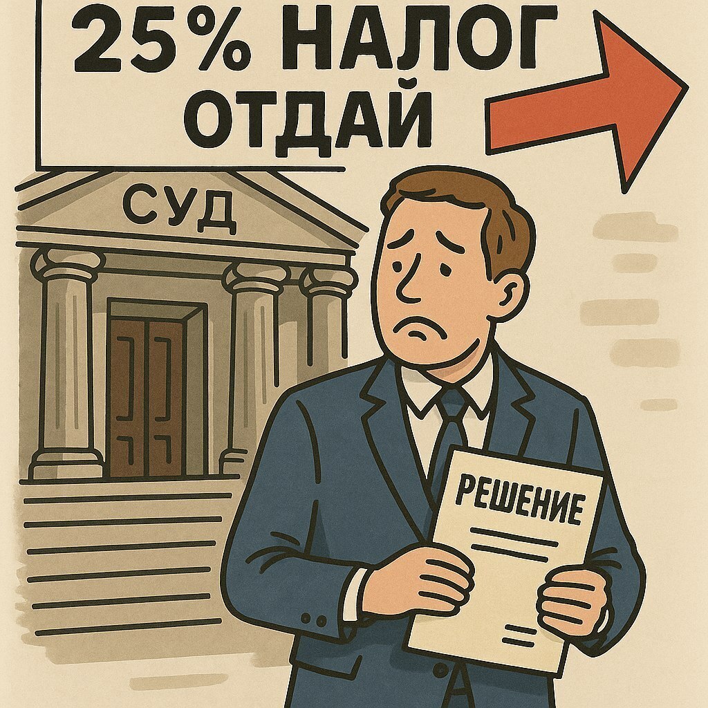 Взыскали неустойку с контрагента через суд? Готовьтесь заплатить налог сразу!
