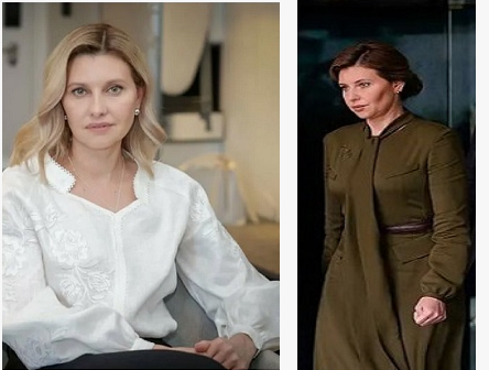 🔥Первая леди Украины поменяла стильный образ красивой женщины на черные штаны с широко раздвинутыми ногами