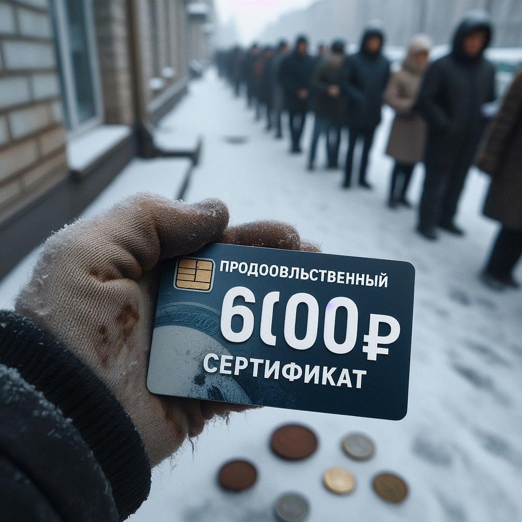 Малоимущим на еду выдадут по 6 тысяч рублей в месяц на каждого