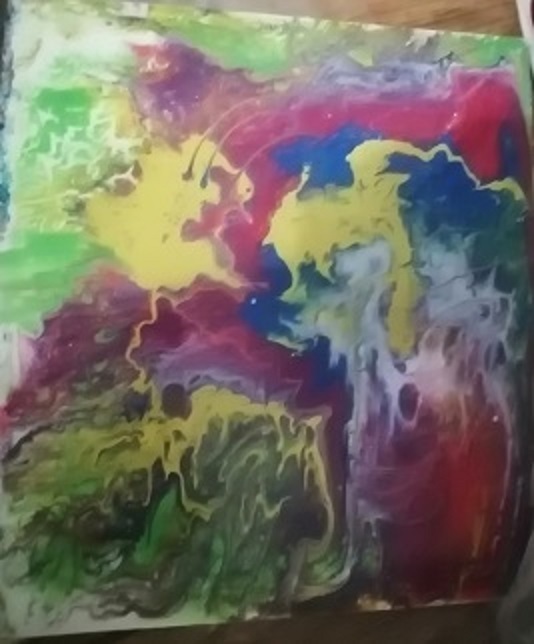 🎨🎨🎨Вернисаж от Валентины. Увлечения старой дамы. Эксперимент