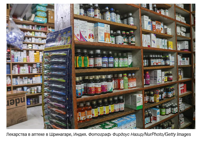 В Индии установлено, что зараженный сироп от кашля стал причиной как минимум 14 смертей