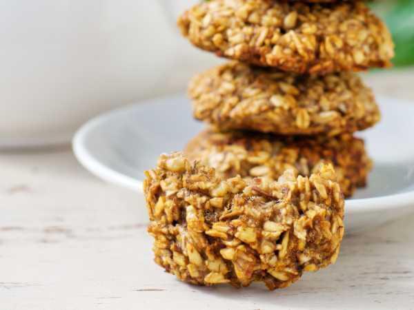 Хрустящее постное овсяное печенье «Банановое Наслаждение» 🍌🍪
