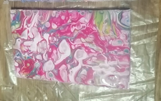 🎨🎨🎨Вернисаж от Валентины. Пенсия и увлечения старой Дамы. Новые картины в технике ФЛЮИД АРТ