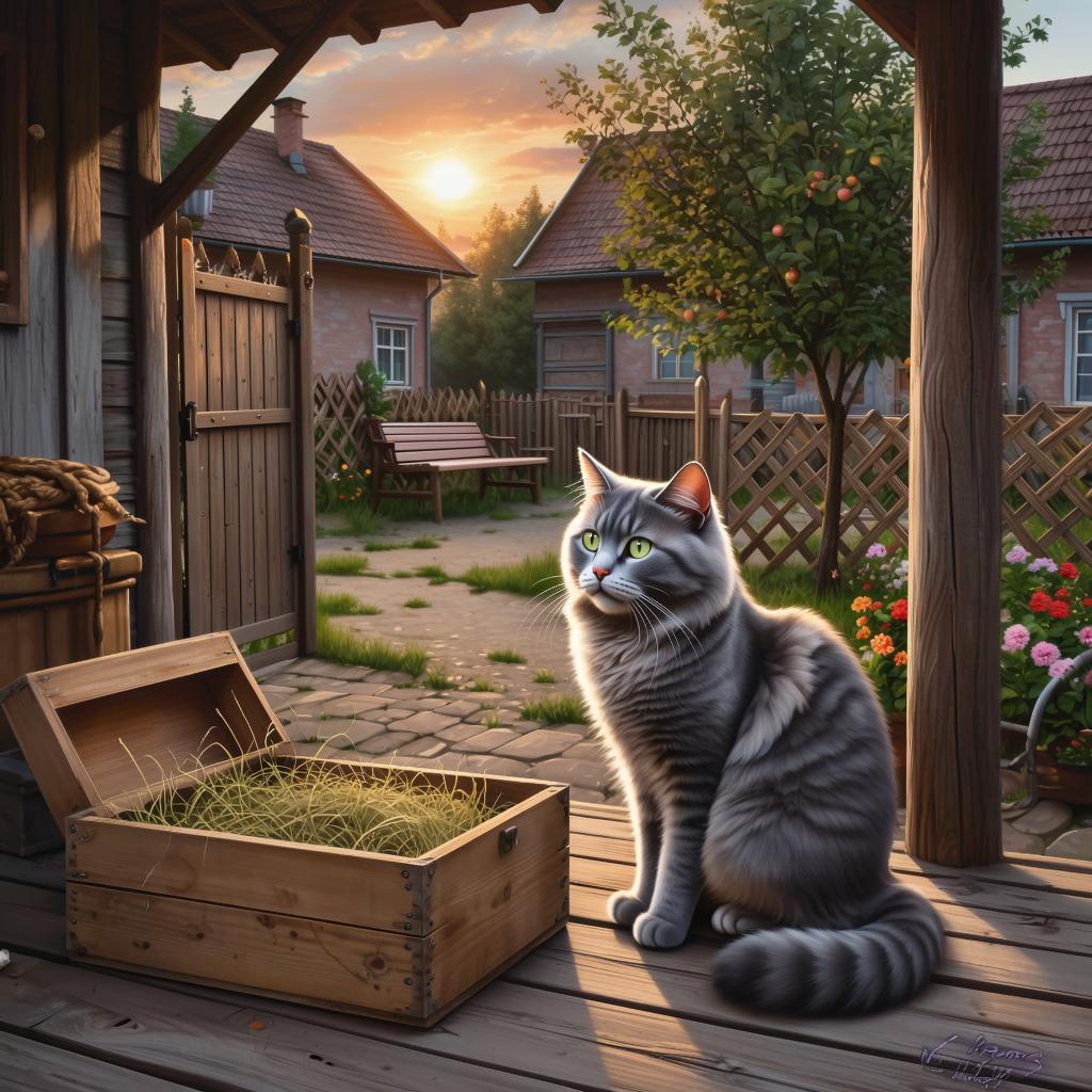 Лень была, а героем стал: история о коте, который спас друга"