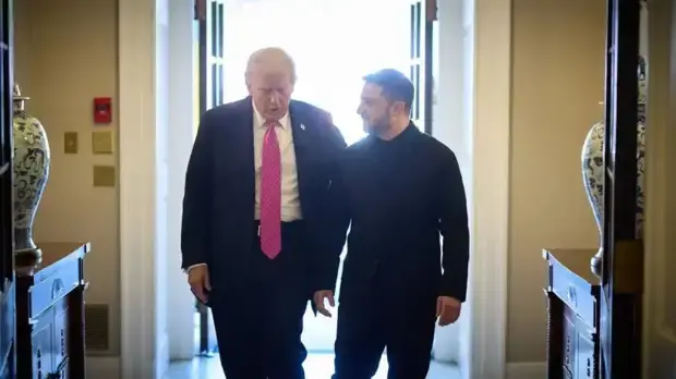 Зеленский побывал у Трампа