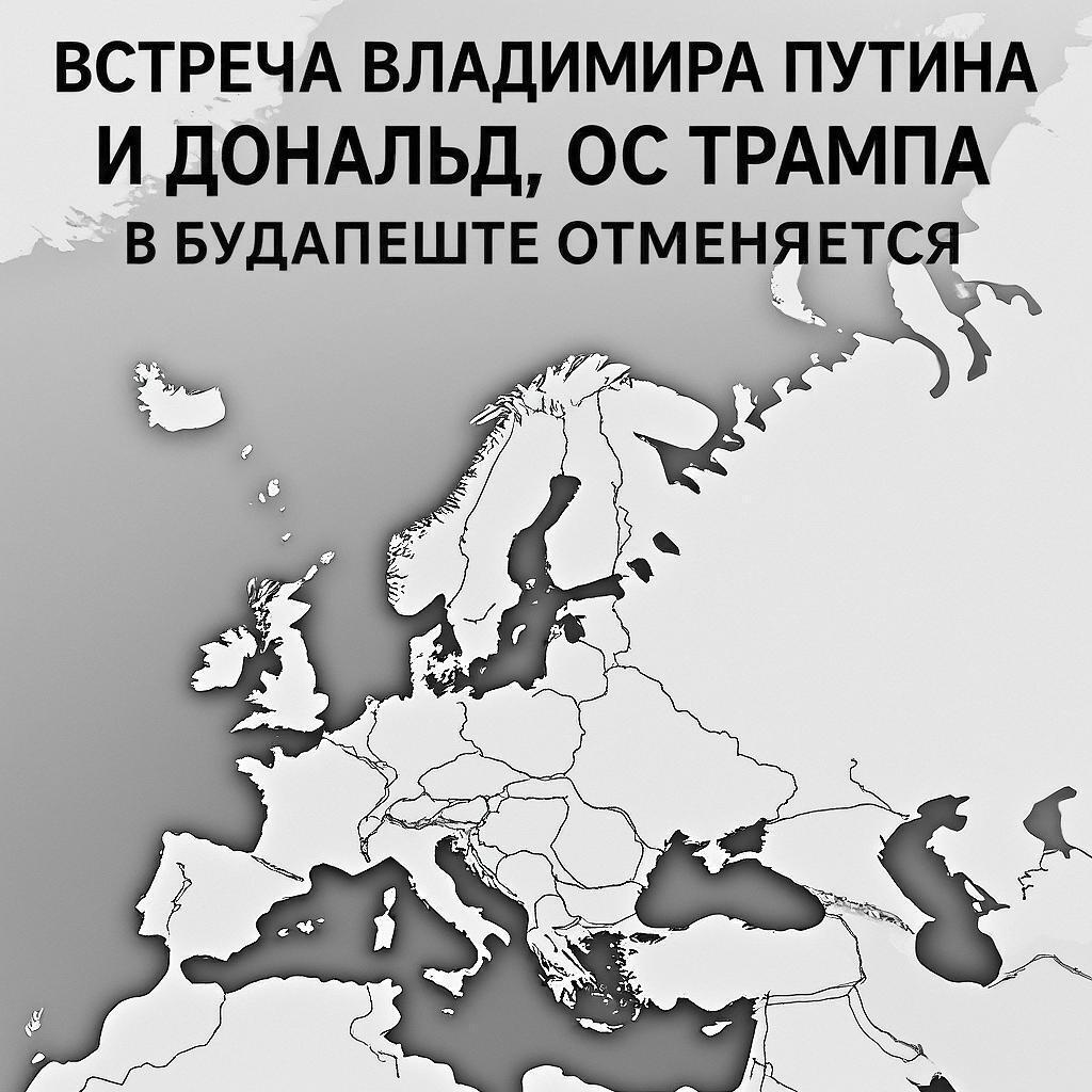 Саммит сорвался: встреча Владимира Путина и Дональда Трампа в Будапеште отменена
