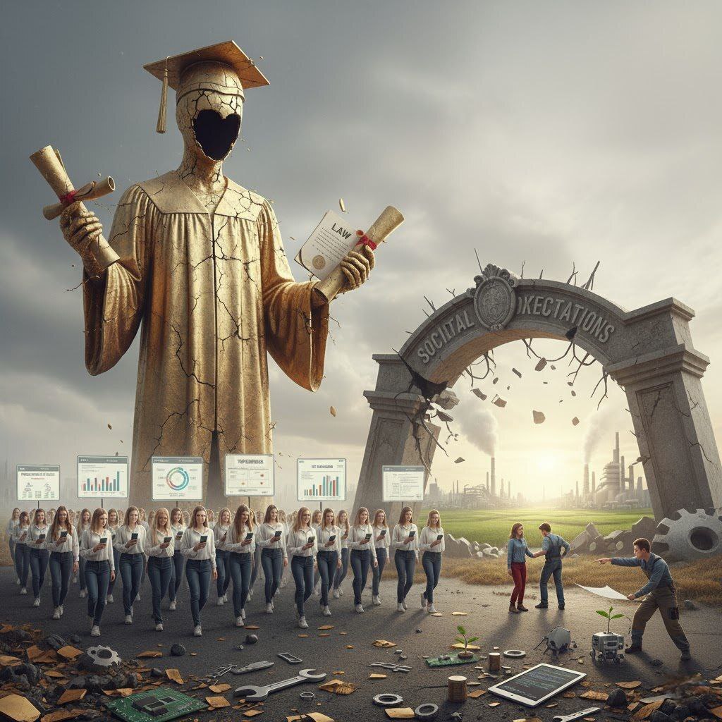 Призвание в профессии —дорога к истинному успеху, а не обман престижности.