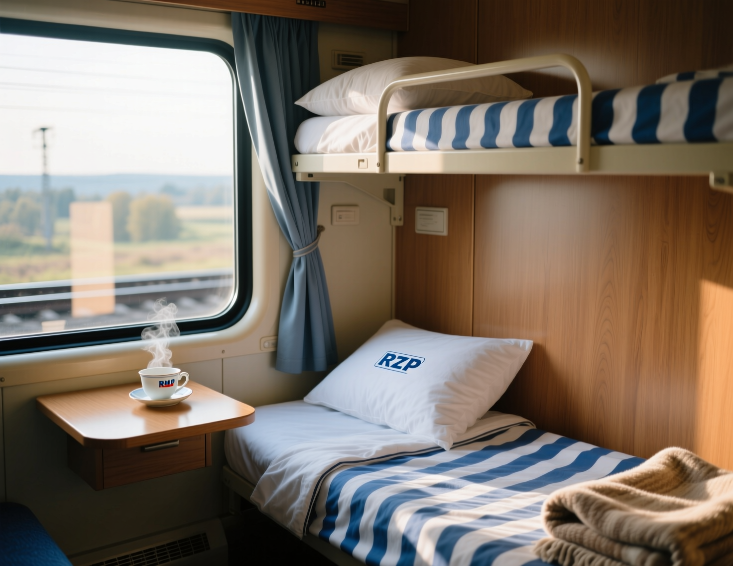 Постельное бельё в плацкартных вагонах РЖД теперь опция по выбору