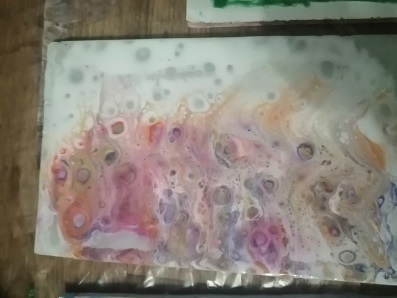 🎨🎨🎨Вернисаж от Валентины??? Кризис? Несколько дней я пытаюсь работать в технике ФЛЮИДАРТ...всё впустую