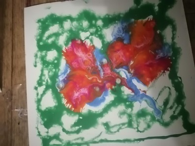 🎨🎨🎨Вернисаж от Валентины??? Кризис? Несколько дней я пытаюсь работать в технике ФЛЮИДАРТ...всё впустую