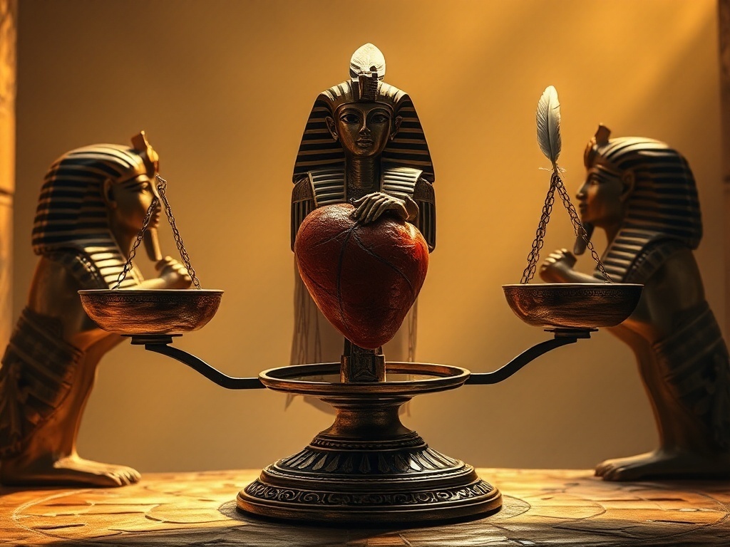 Интересный факт о жизни после смерти: В древнем Египте верили, что после смерти душа человека проходит через сложный процесс загробного ...