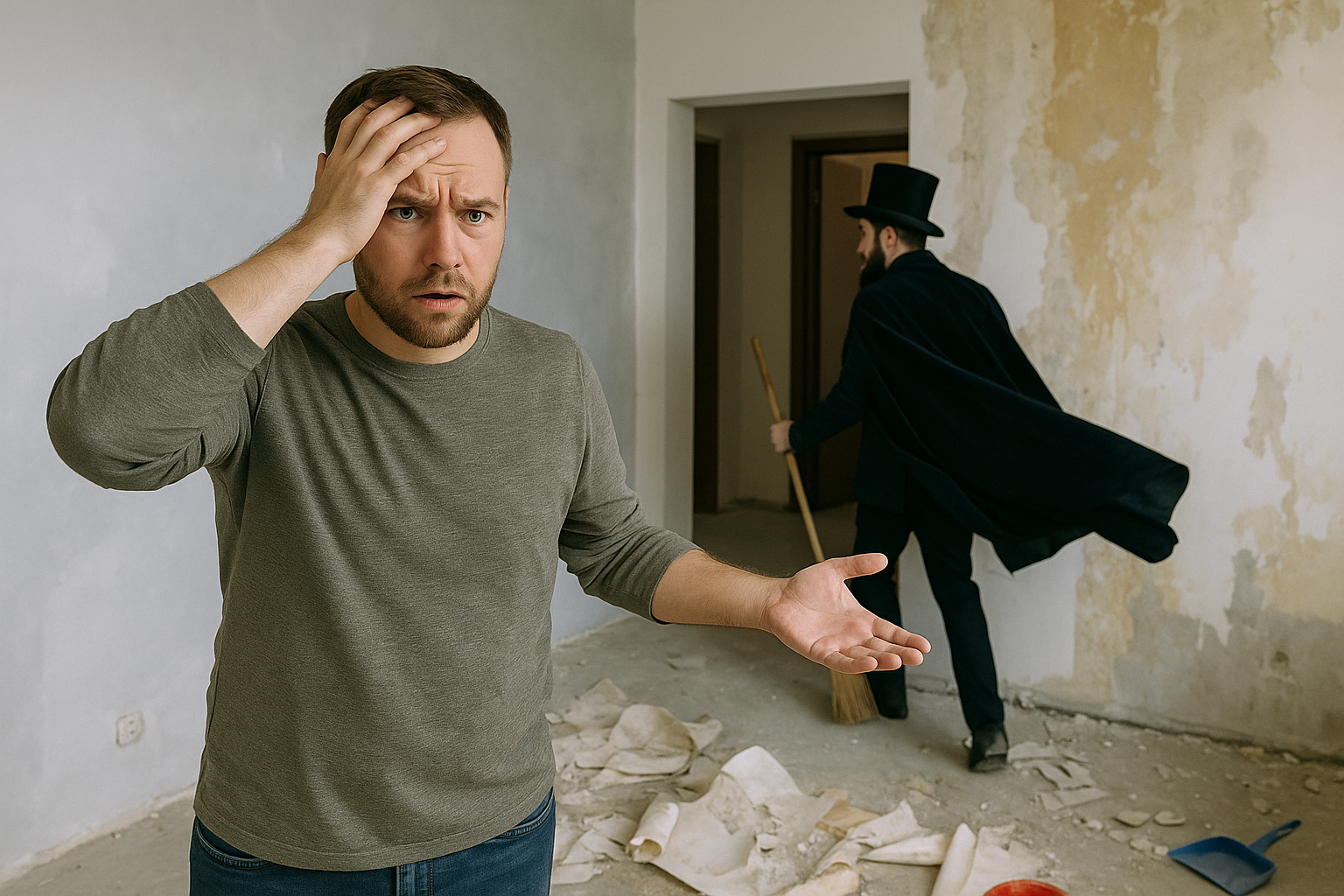Когда ремонт превращается в триллер: как наказать исчезнувшего мастера