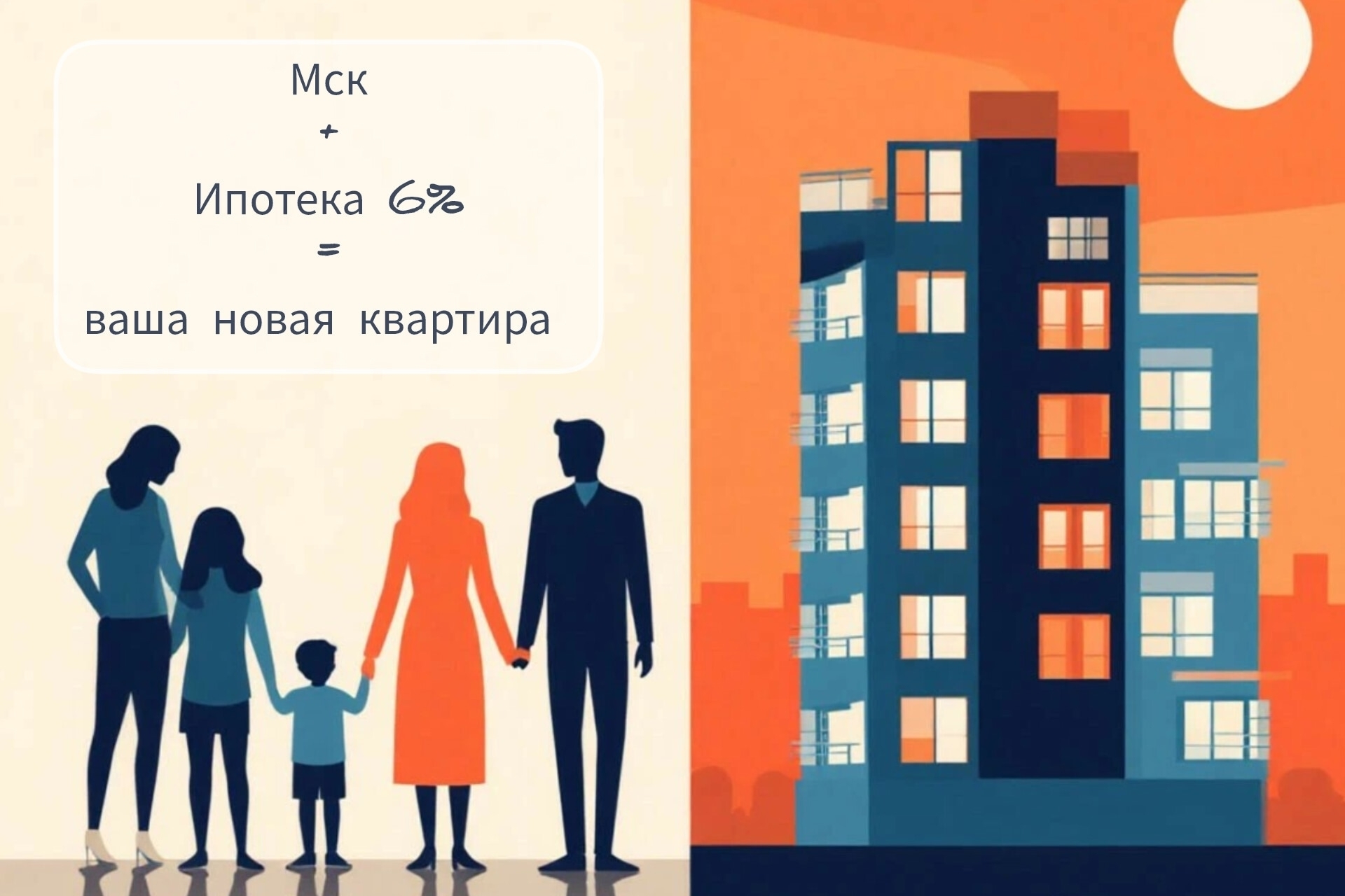 Формула переезда в новостройку для молодых семей