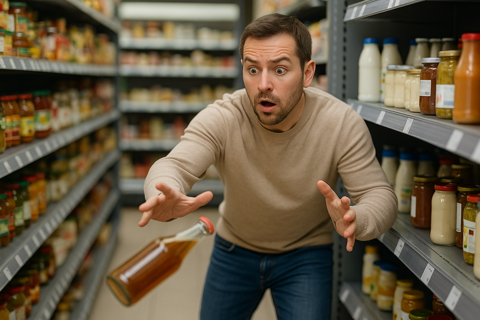 Случайно разбили товар в супермаркете: платить или можно спокойно уходить?