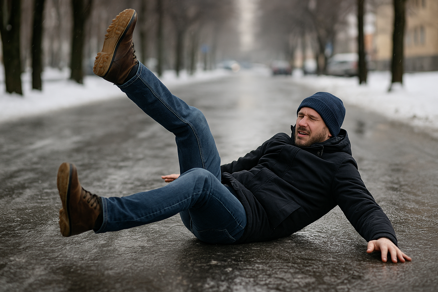 Упал по пути на работу: неприятность или юридический случай?