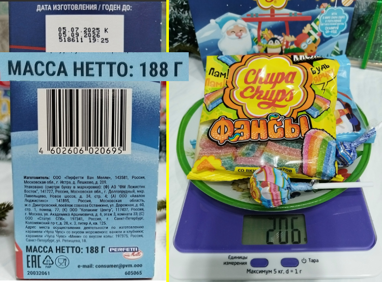 Показываю, что в трёх лучших новогодних подарках из «Чижика»