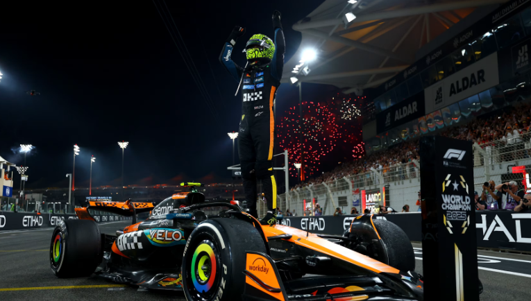 «Я мечтал об этом очень давно» — Норрис делится эмоциями от победы на чемпионате мира в Абу‑Даби