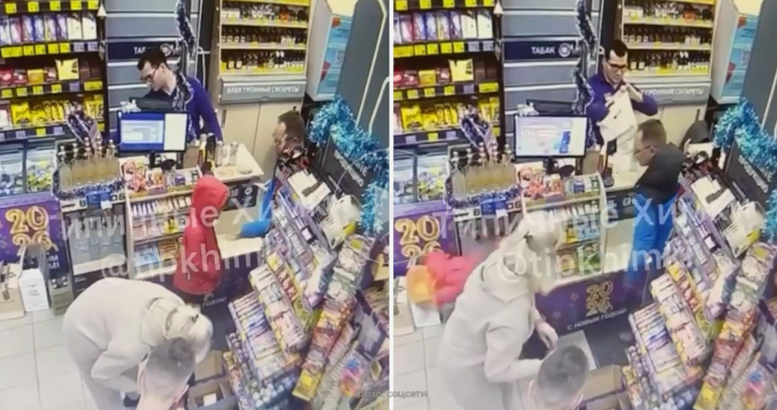 Отец в магазине трижды в лицо ударил 9-летнюю дочь