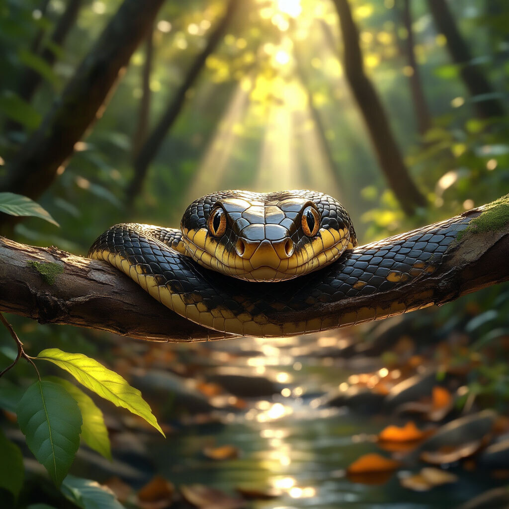 Неожиданный посетитель из подпольного пространства вызвал оцепенение