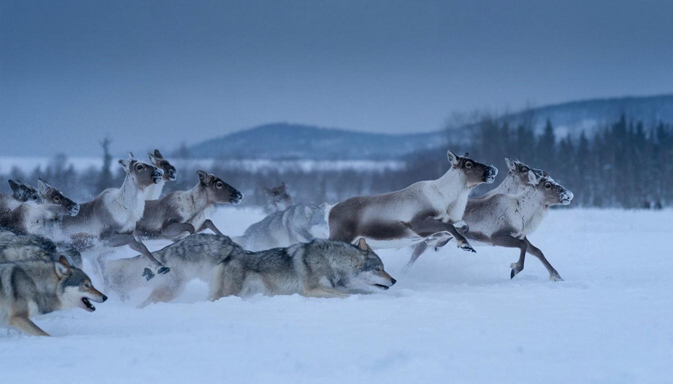 «Новое дно» пробили финны своим заявлением о нападении российских волков на финских оленей