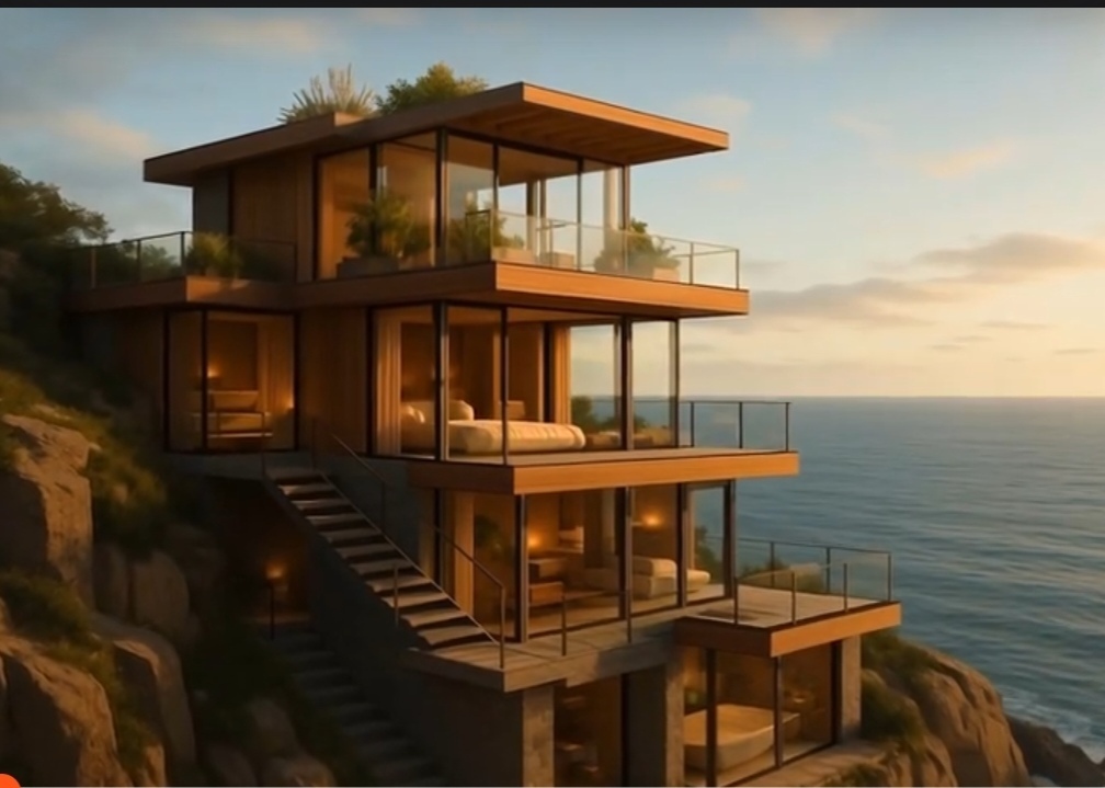 Многоуровневый дом с террасой: идеальное сочетание стиля и уюта