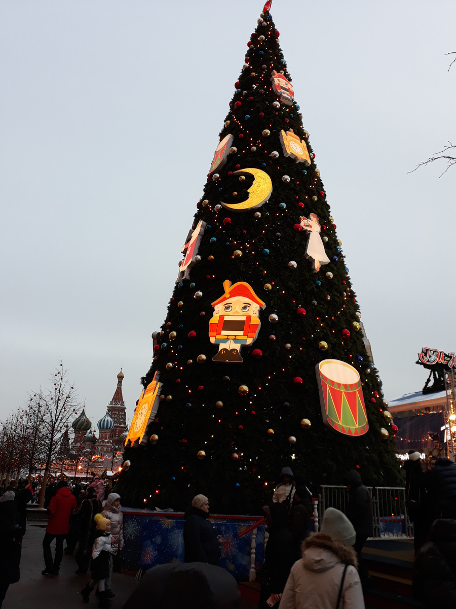 Интересная экскурсия. Новогодняя Москва (часть 1)