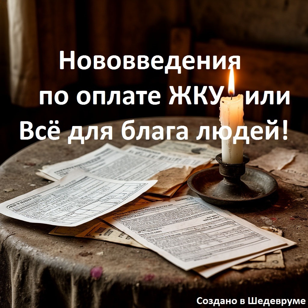 Нововведения по оплате ЖКУ или Всё для блага людей!
