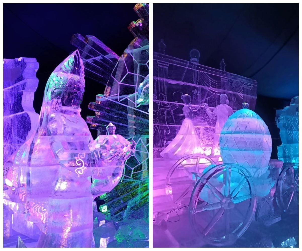 Умеют же! Ледяные скульптуры в Петербурге - сверкающая красота