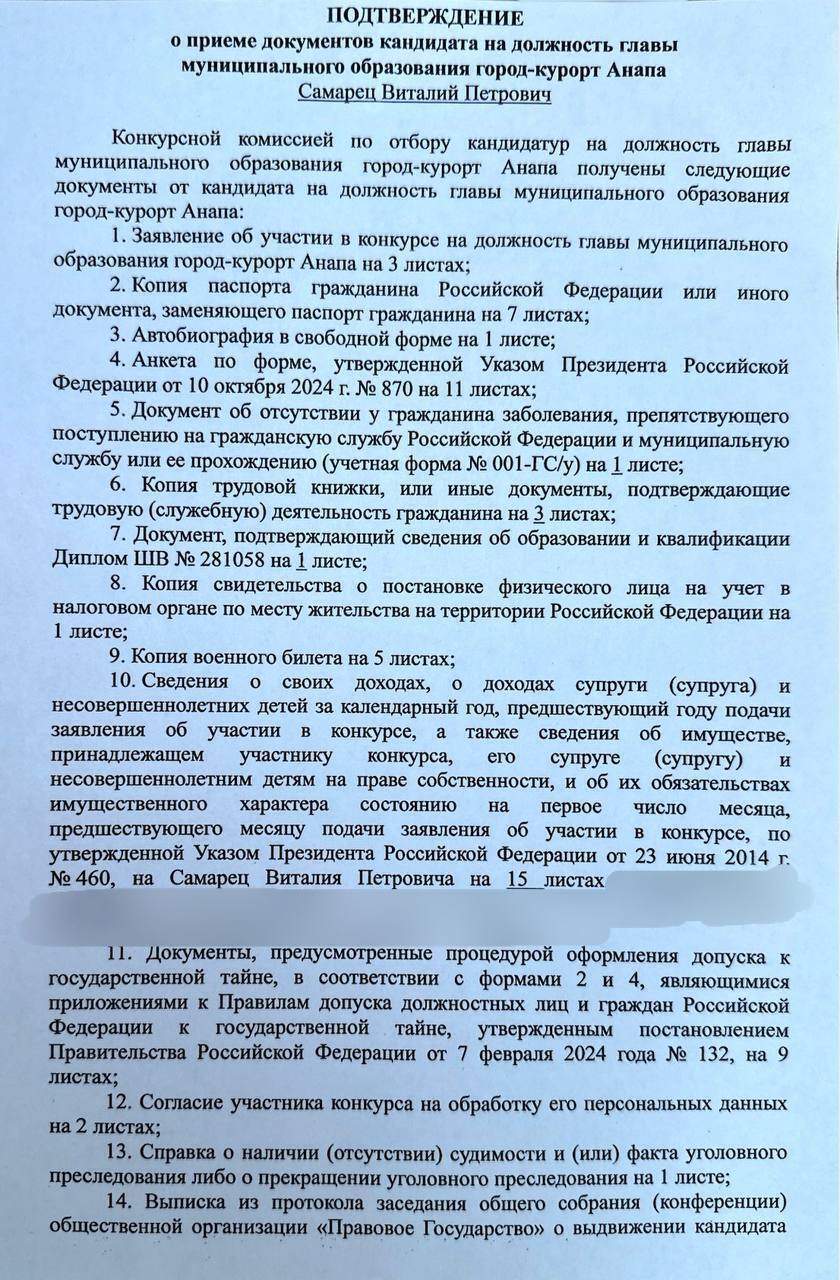 Кто же будет главой Анапы?