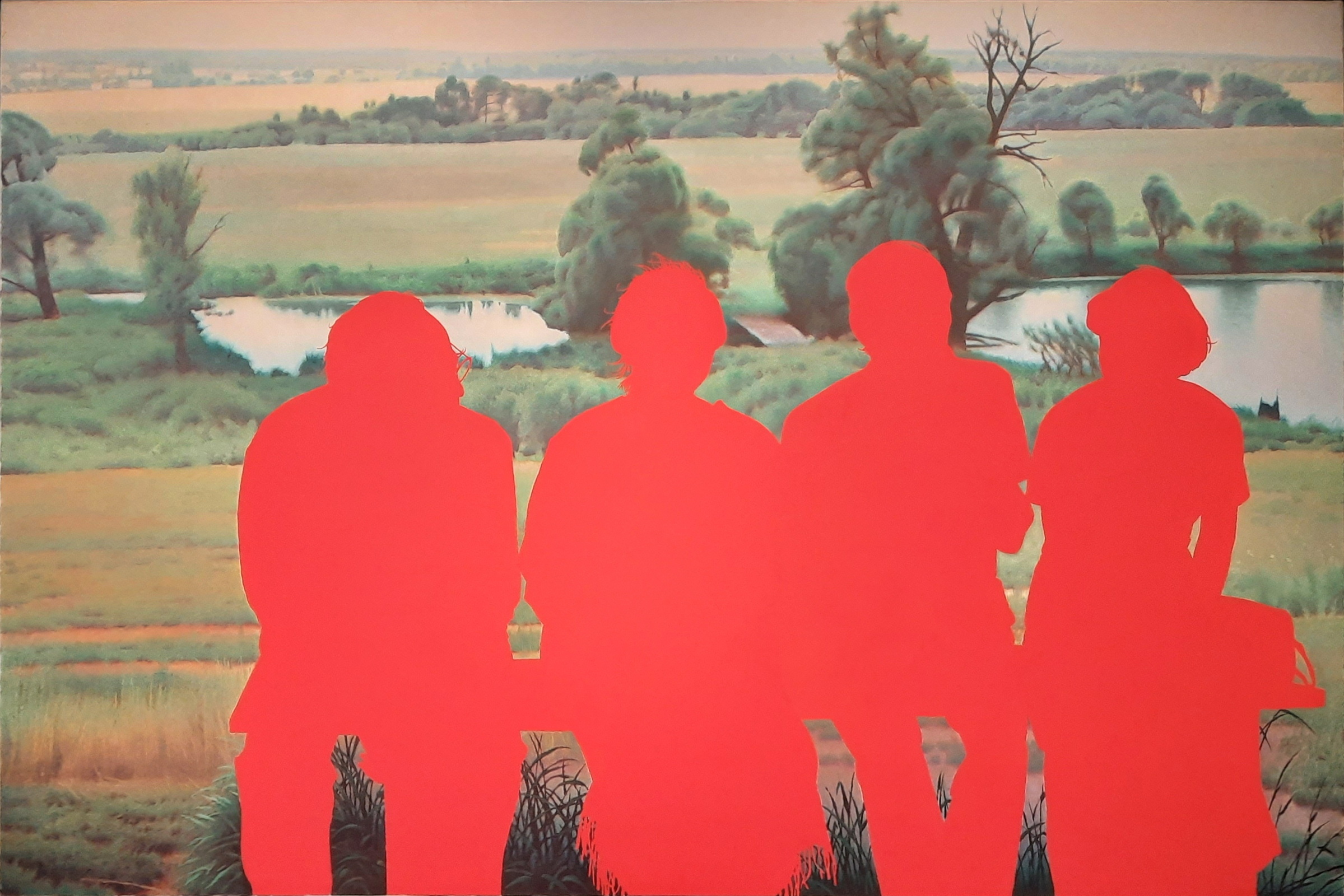 Поход в музей в каникулярный день в заснеженной Москве