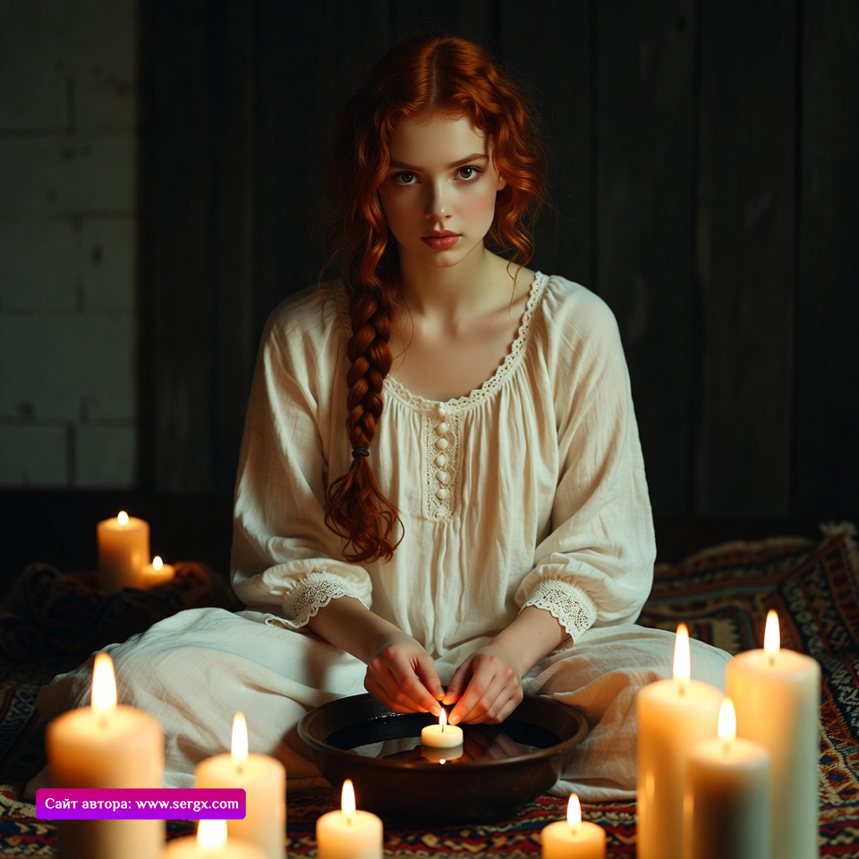 Зеркала, тени и шёпот судьбы. Какие жуткие гадания проводили девушки на Святки?