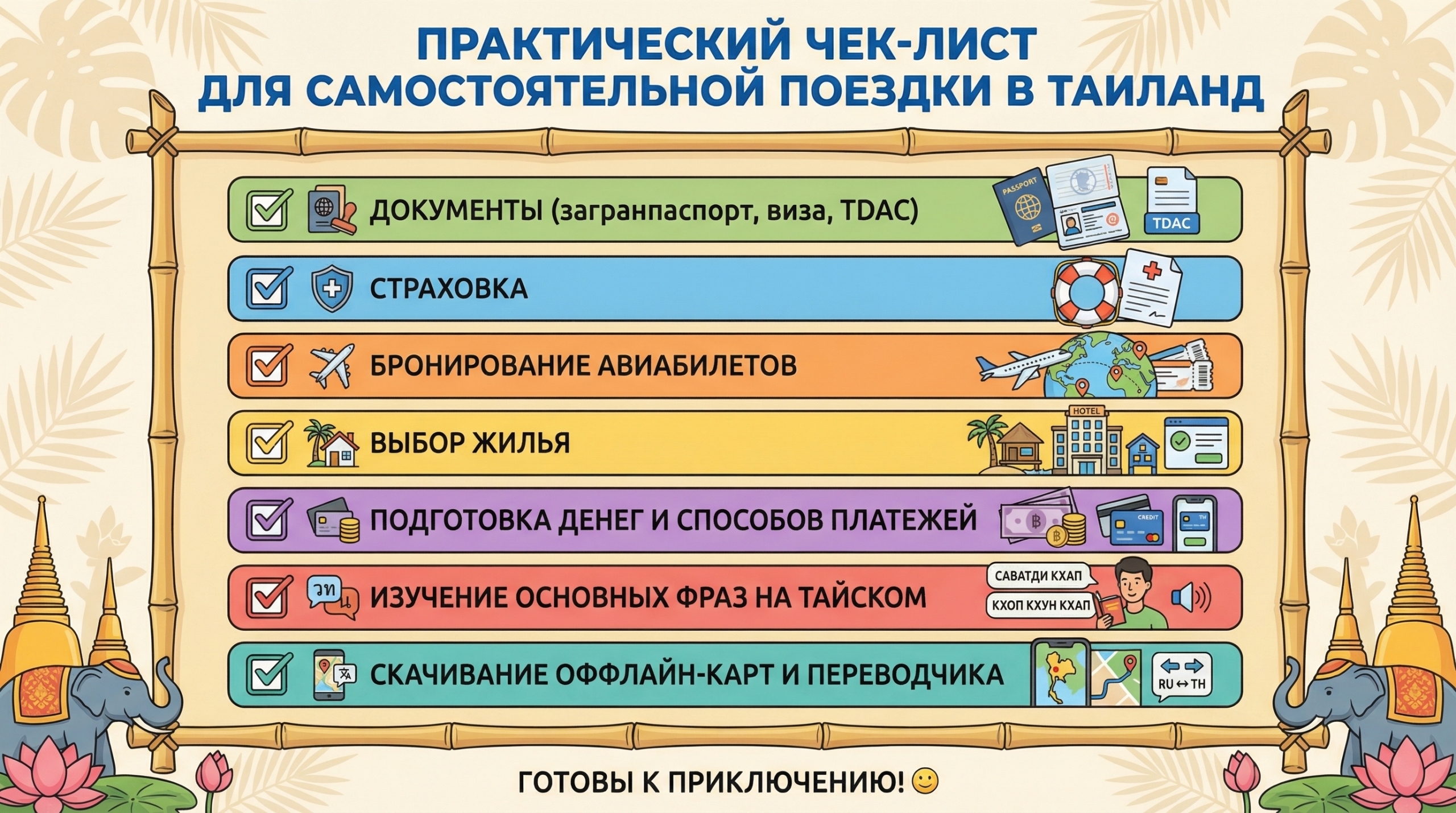 Самостоятельное путешествие в Таиланд: плюсы и минусы поездки дикарем в 2026 году