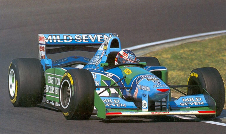 Benetton B194: первый чемпионский болид Михаэля Шумахера