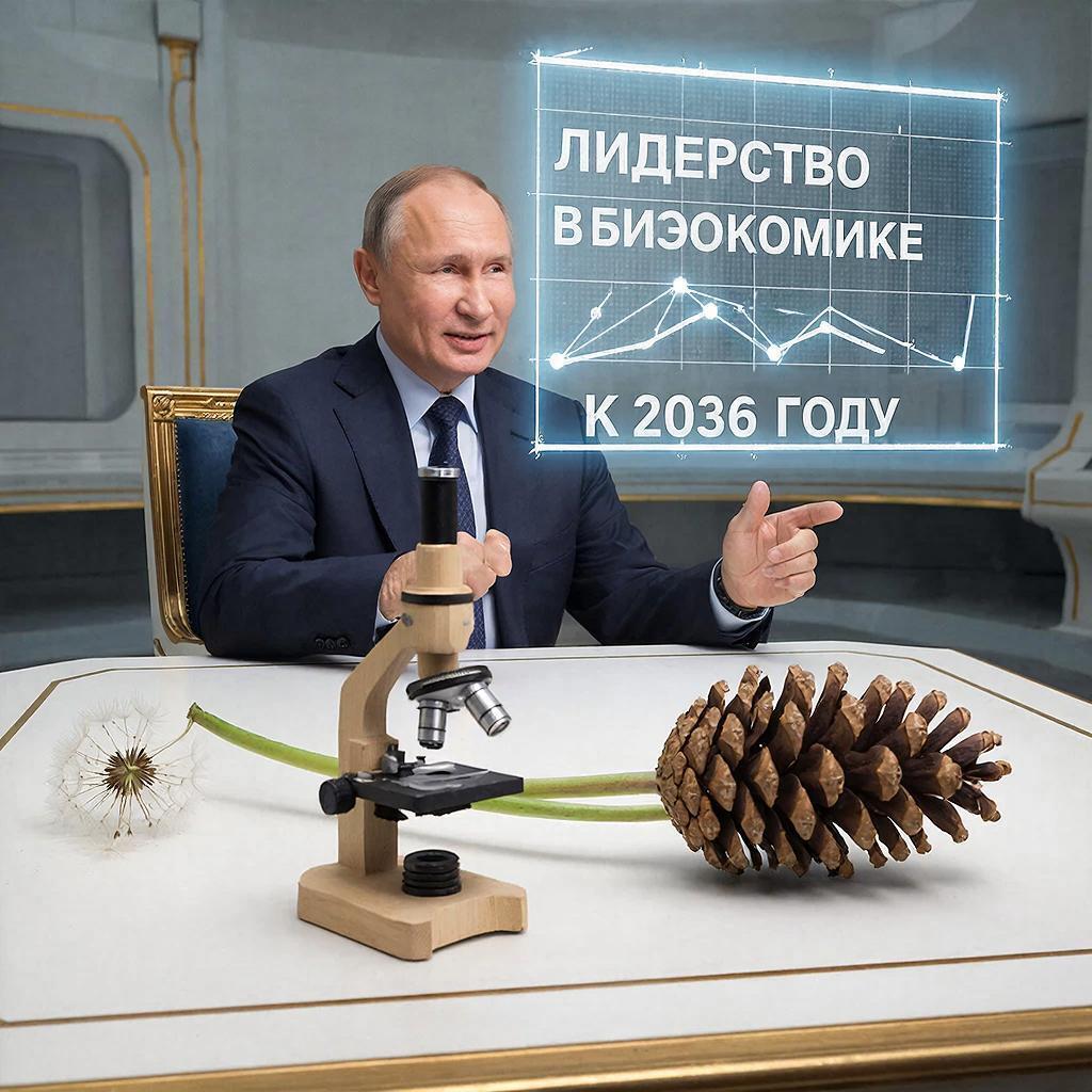 Мечты о биопроцветании в эпоху деревянных микроскопов.Глава Минпромторга назвал ключевые задачи нацпроекта по биоэкономике